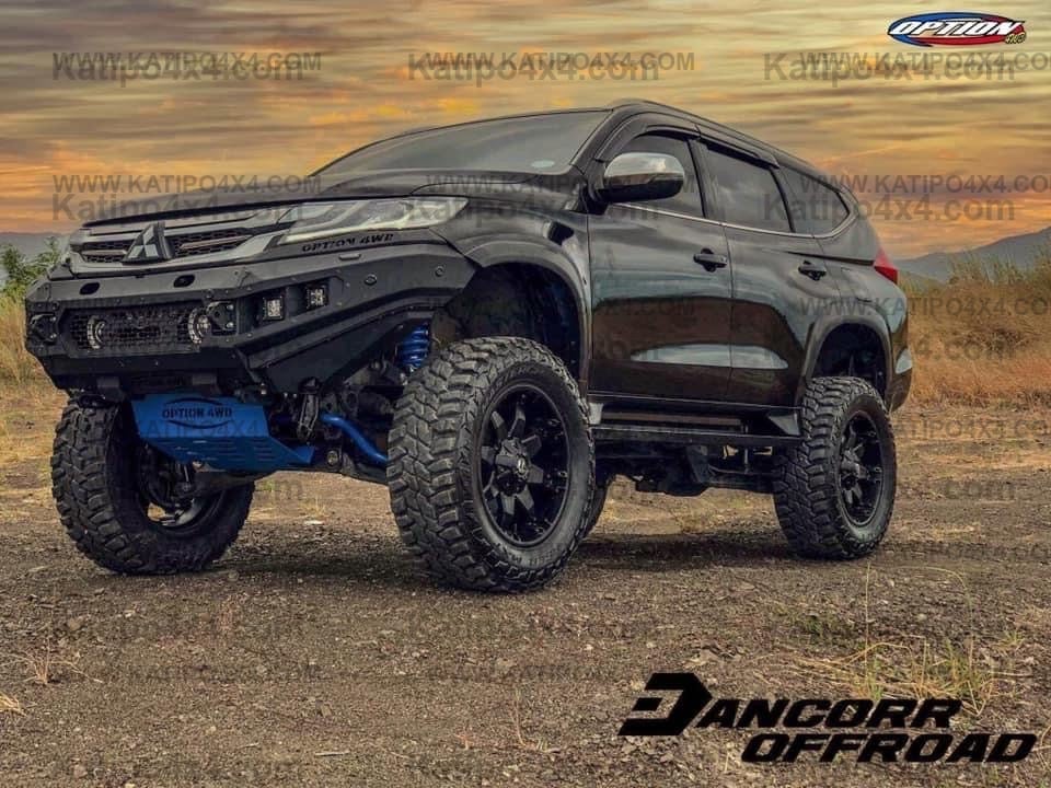 OPTION4WD - Mitsubishi Pajero V.1 FRONT WINCH BAR  ( 2015-2019 )