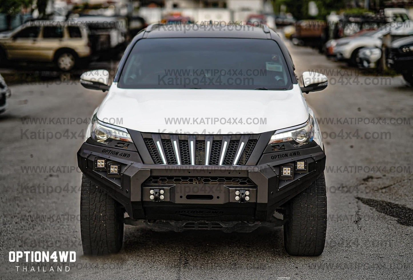 TOYOTA FORTUNER V.1 FRONT BAR ( 2015-2020 )