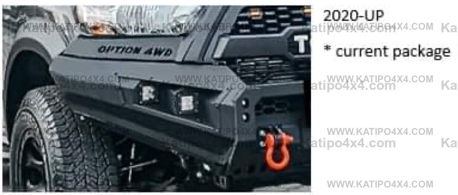 OPTION4WD - TOYOTA HILUX N80 V.1 FRONT BAR 2015-2025+