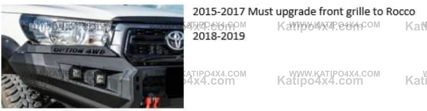 OPTION4WD - TOYOTA HILUX N80 V.1 FRONT BAR 2015-2025+