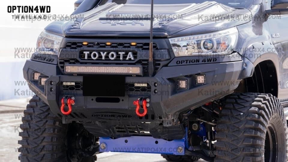 OPTION4WD - TOYOTA HILUX N80 V.1 FRONT BAR 2015-2025+