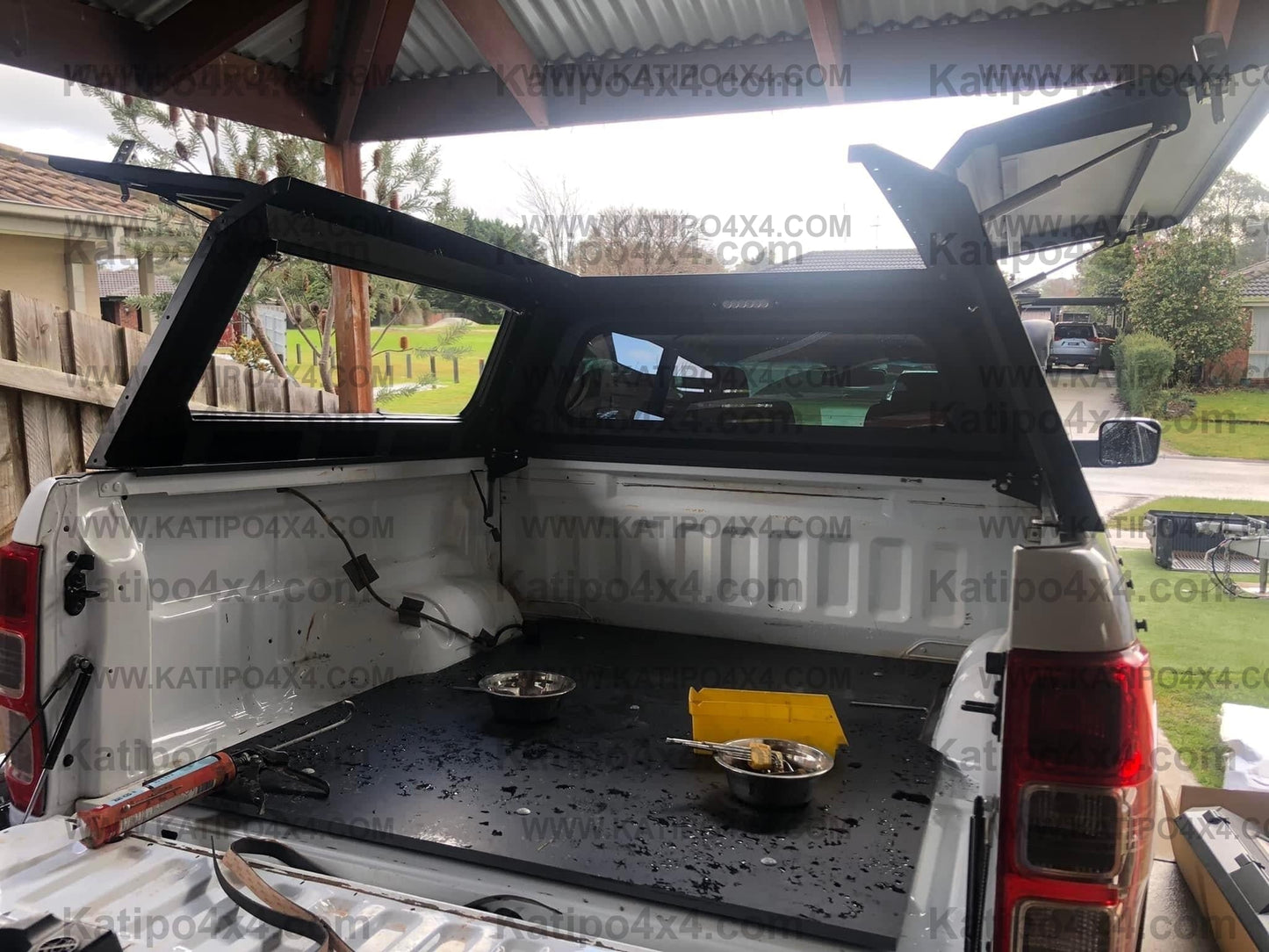 MAZDA BT-50 2012-2022 Heavy Duty Secure & Strong Lock-up Steel Canopy ( 500KG TOP LOAD )