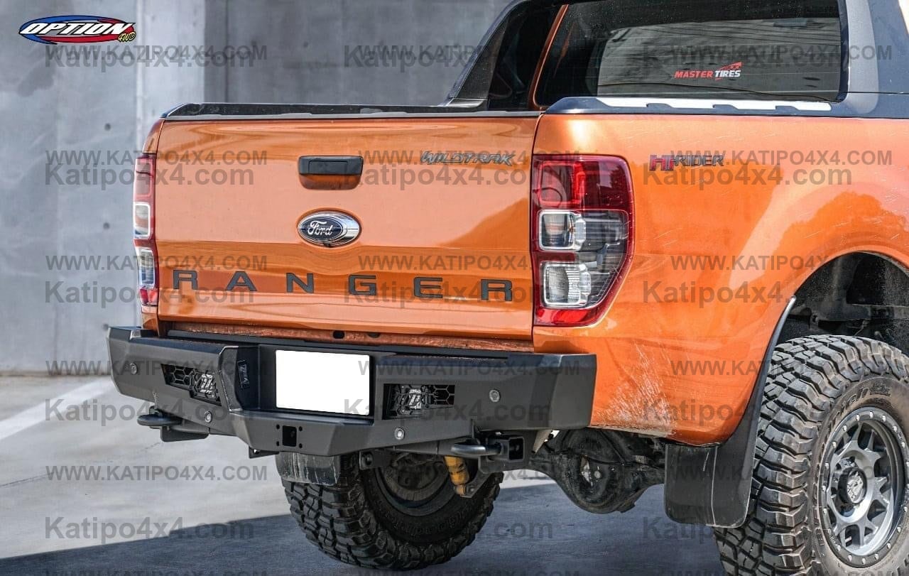 FORD RANGER - V.1  REAR BAR 3.5t Towing (2012-2022) N.Z ONLY