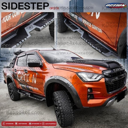 V.2 SIDE STEPS ISUZU D-MAX ( 2020 - 2023 )