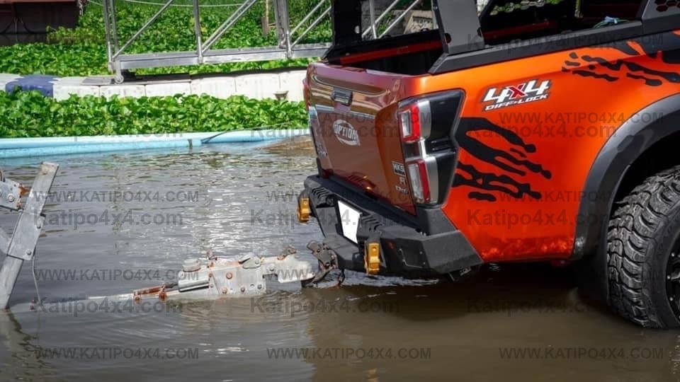 OPTION4WD - REAR BAR ISUZU D-MAX , SPORT DESIGN ( 2020-2023 )