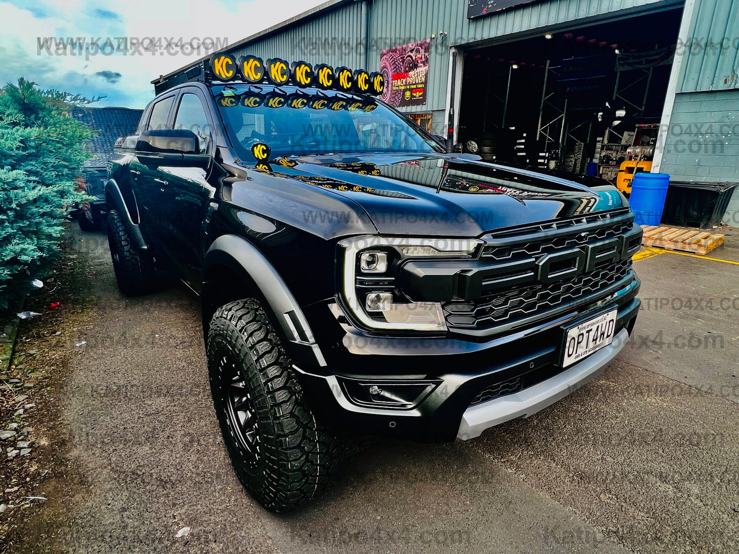 FORD RANGER, RAPTOR 2012-2025+ Katipō 4x4 Web-RACK ( RACK ONLY )