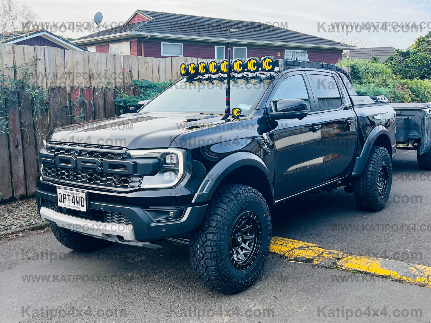 FORD RANGER, RAPTOR 2012-2025+ Katipō 4x4 Web-RACK ( RACK ONLY )
