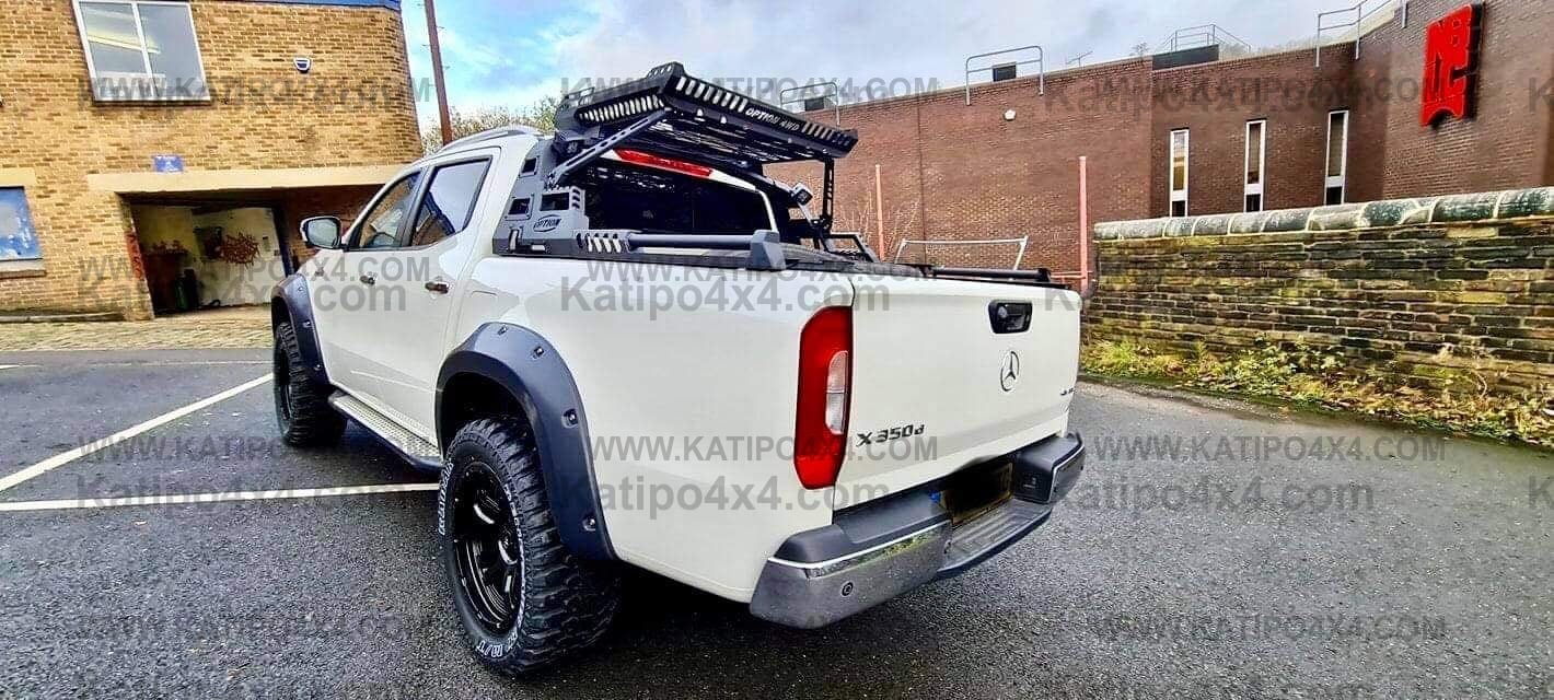 NISSAN NAVARA NP300 & MERCEDES SPORTS BAR V.1 & RACK ( 2015-2023 )