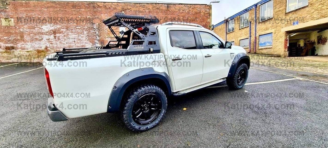 NISSAN NAVARA NP300 & MERCEDES SPORTS BAR V.1 & RACK ( 2015-2023 )