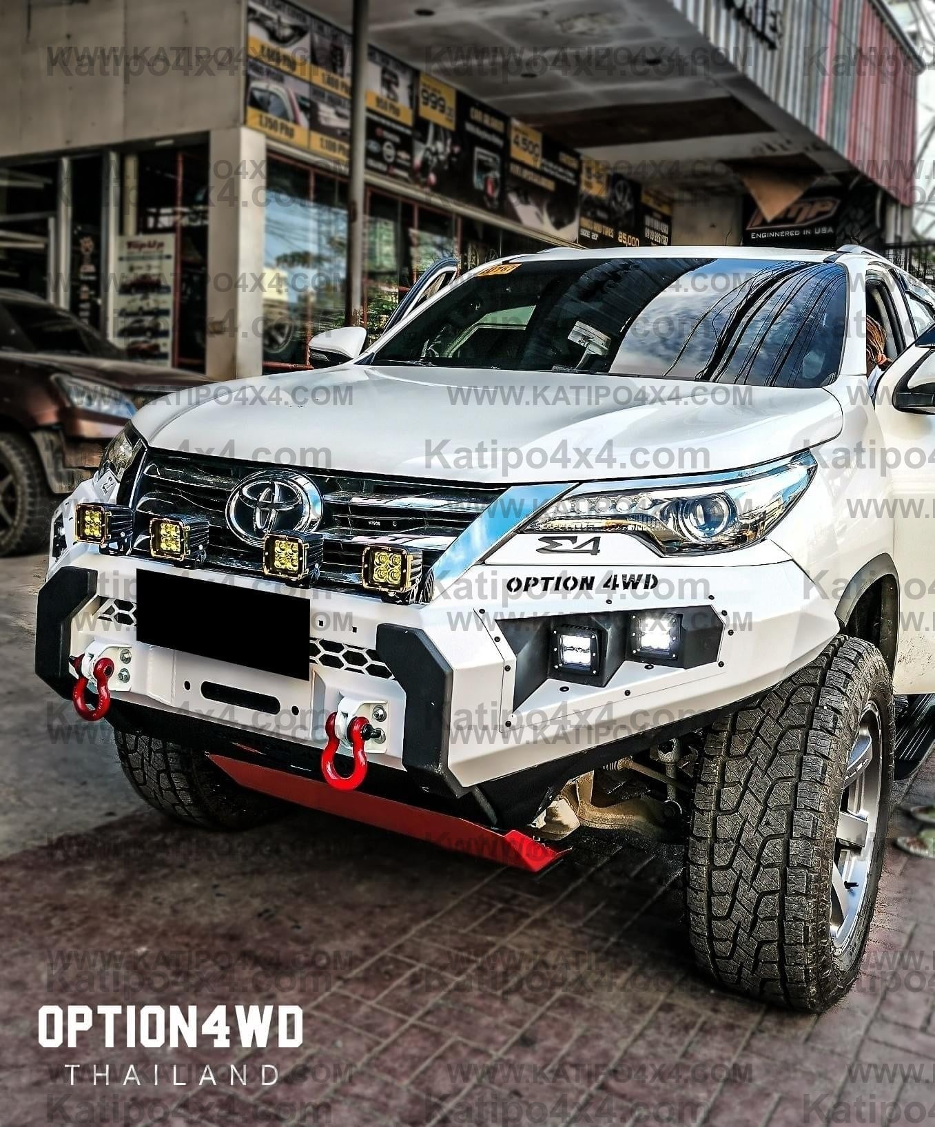 TOYOTA FORTUNER V.1 FRONT BAR ( 2015-2020 )