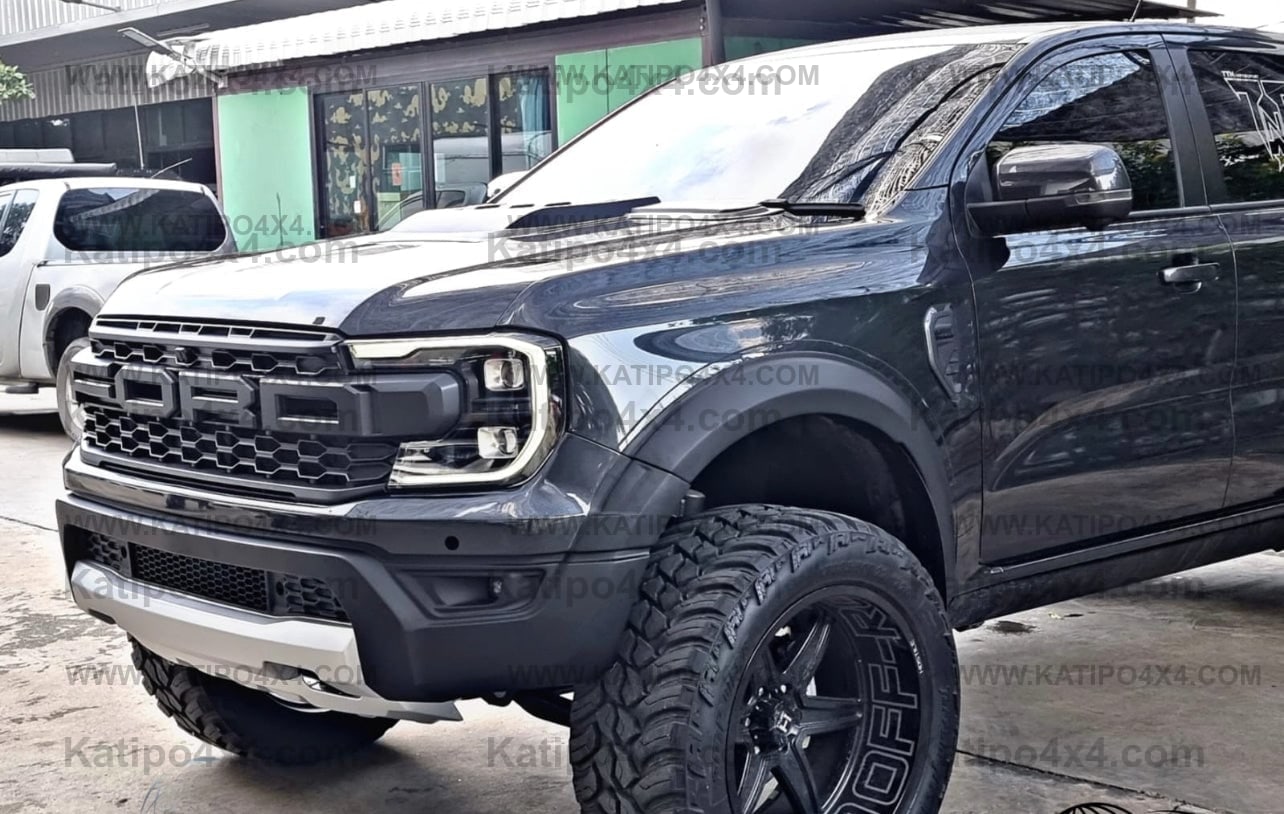 NEXT-GEN XLT, SPORT,  WILDTRAK - RAPTOR WIDE BODY KIT, FRONT BUMPER & REAL RAPTOR GRILL (  WORLDWIDE SHIPPING )