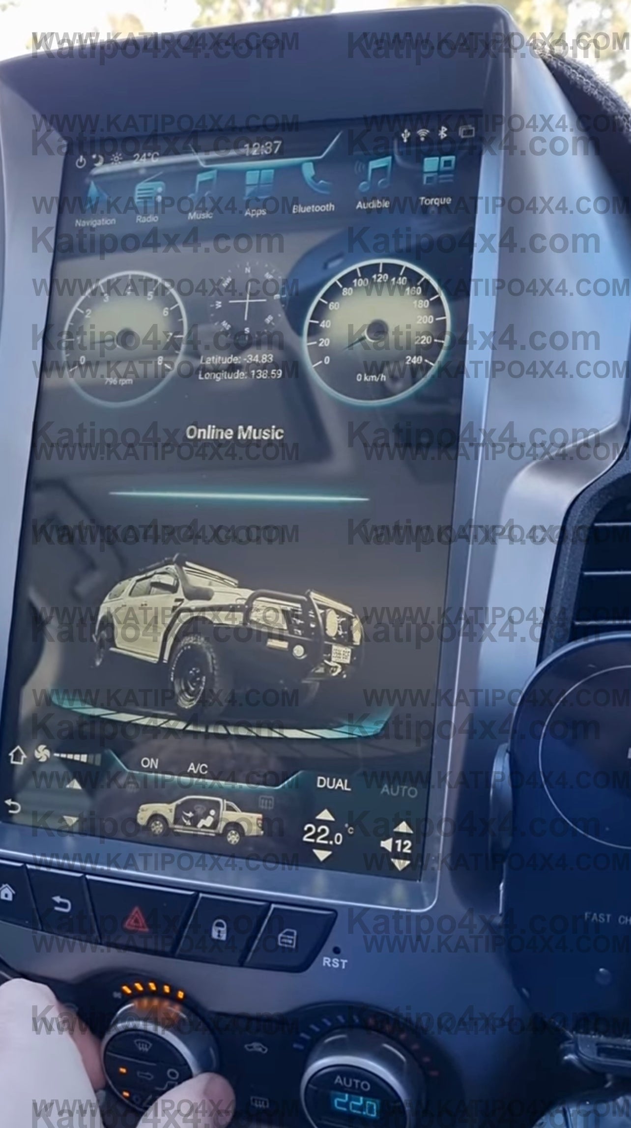 PX1 DASH UPGRADE & TESLA STYLE DISPLAY (2012-2014)