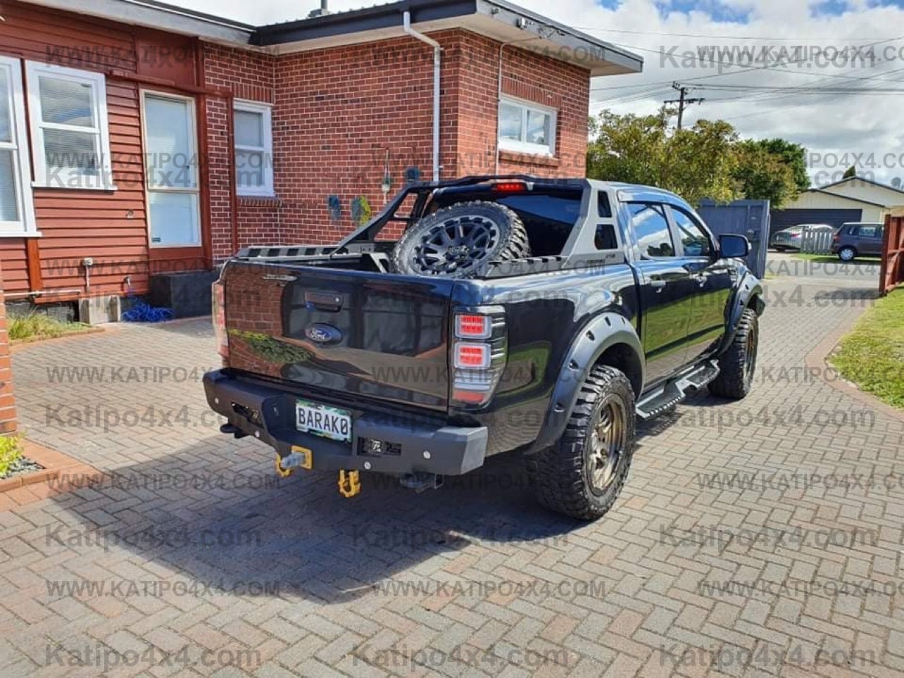 OPTION4WD - SPARE WHEEL HOLDER RACK ( UNIVERSAL )