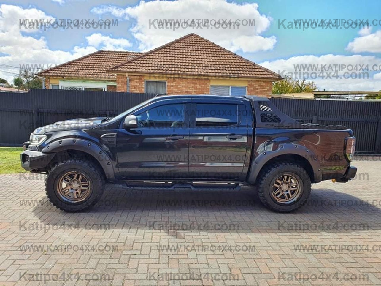 OPTION4WD - SPARE WHEEL HOLDER RACK ( UNIVERSAL )
