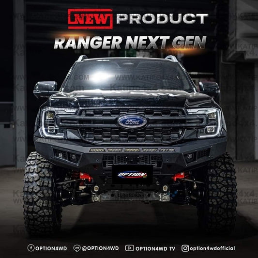 NEXT-GEN 2022+ OP-V1 FRONT WINCH BAR  - FORD RANGER & EVEREST ( IN STOCK NOW )