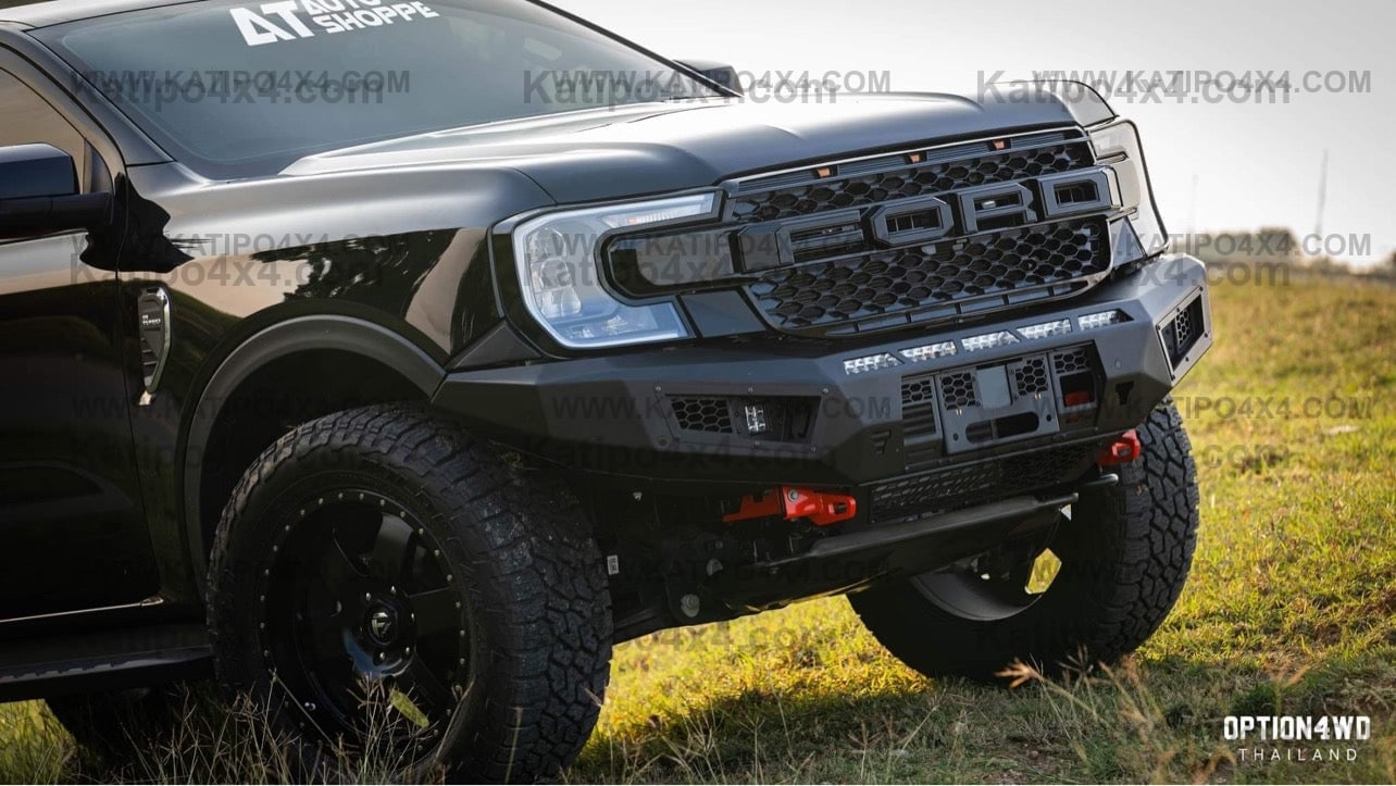 NEXT-GEN 2022+ OP-V1 FRONT WINCH BAR  - FORD RANGER & EVEREST ( IN STOCK NOW )