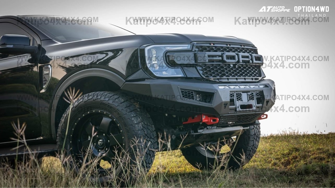 NEXT-GEN 2022+ OP-V1 FRONT WINCH BAR  - FORD RANGER & EVEREST ( IN STOCK NOW )