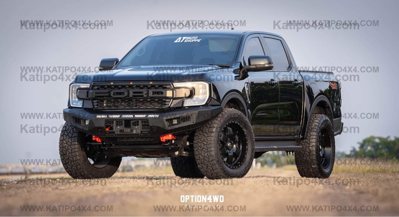 NEXT-GEN 2022+ OP-V1 FRONT WINCH BAR  - FORD RANGER & EVEREST ( IN STOCK NOW )