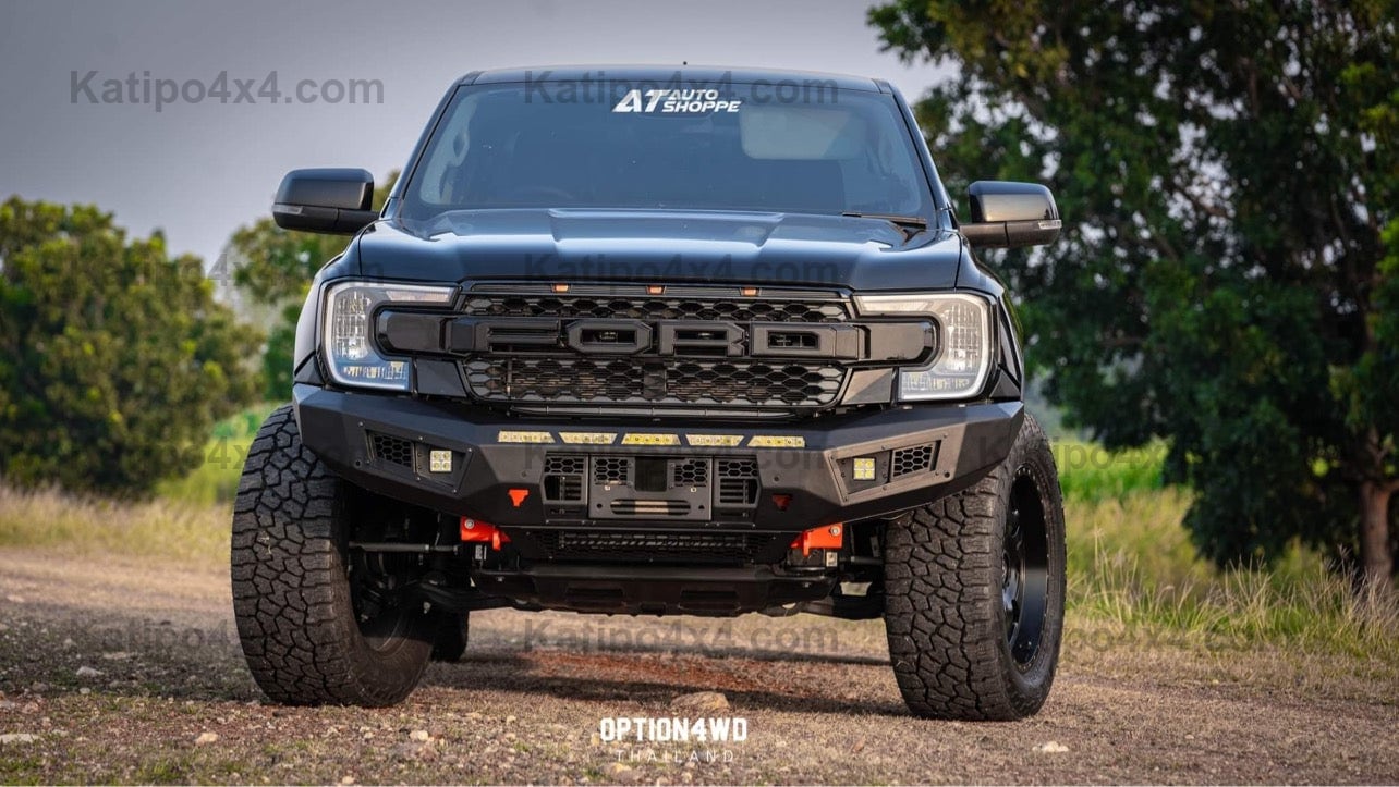 NEXT-GEN EVEREST - OP-V1 FRONT WINCH BAR FORD EVEREST 2022+ ( IN STOCK NOW )