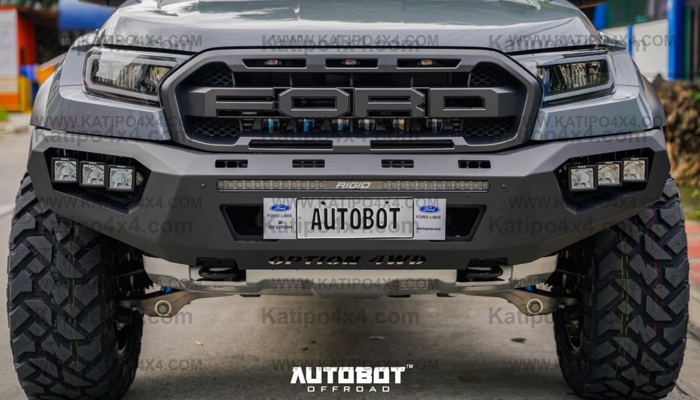 V.2 FRONT WINCH BAR, RANGER RAPTOR ( 2018-2022 ) NEW ZEALAND ONLY