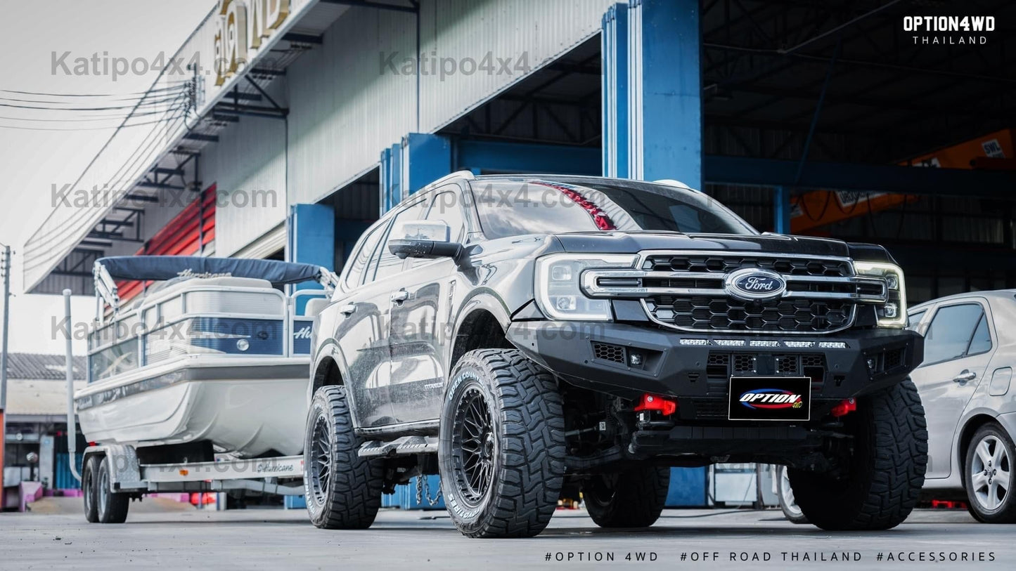 NEXT-GEN EVEREST - OP-V1 FRONT WINCH BAR FORD EVEREST 2022+ ( IN STOCK NOW )
