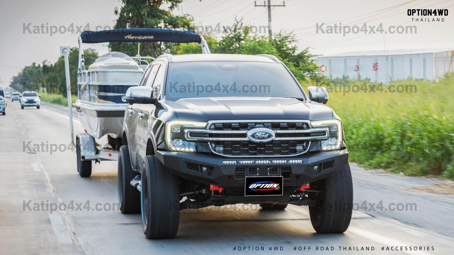 NEXT-GEN EVEREST - OP-V1 FRONT WINCH BAR FORD EVEREST 2022+ ( IN STOCK NOW )
