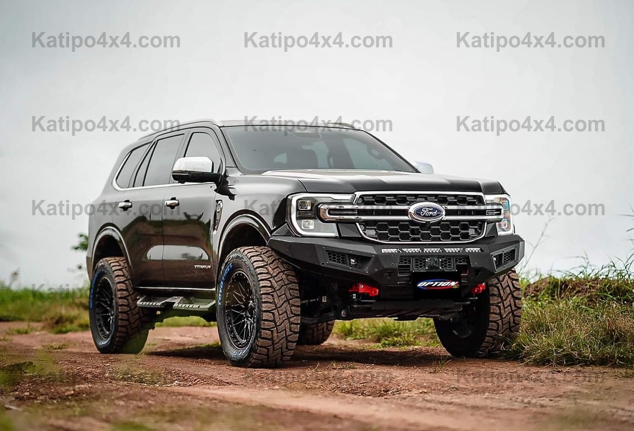 NEXT-GEN EVEREST - OP-V1 FRONT WINCH BAR FORD EVEREST 2022+ ( IN STOCK NOW )