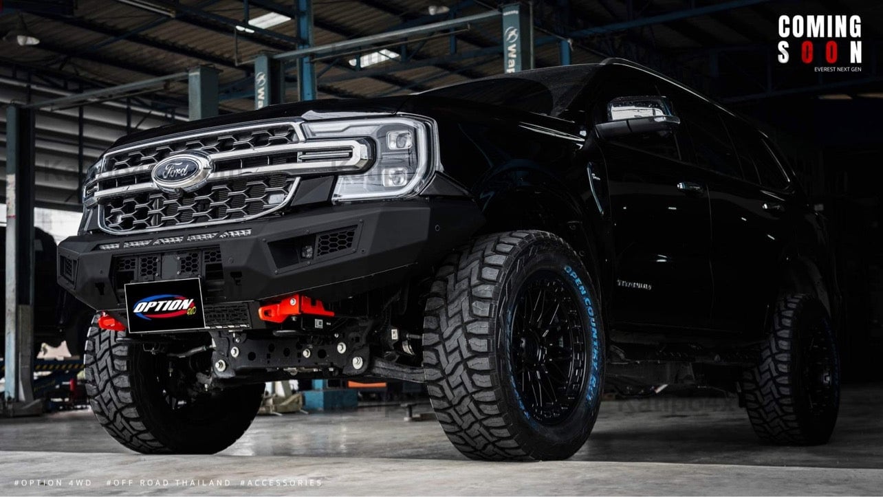 NEXT-GEN EVEREST - OP-V1 FRONT WINCH BAR FORD EVEREST 2022+ ( IN STOCK NOW )