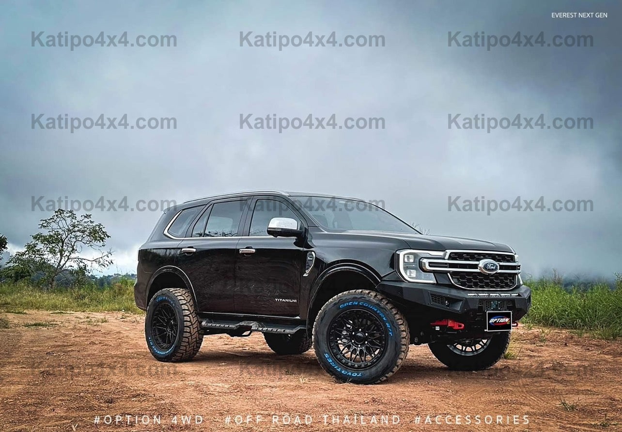 NEXT-GEN EVEREST - OP-V1 FRONT WINCH BAR FORD EVEREST 2022+ ( IN STOCK NOW )