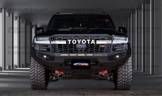 OPTION4WD - TOYOTA LC300 , V.1 FRONT WINCH BAR VX -