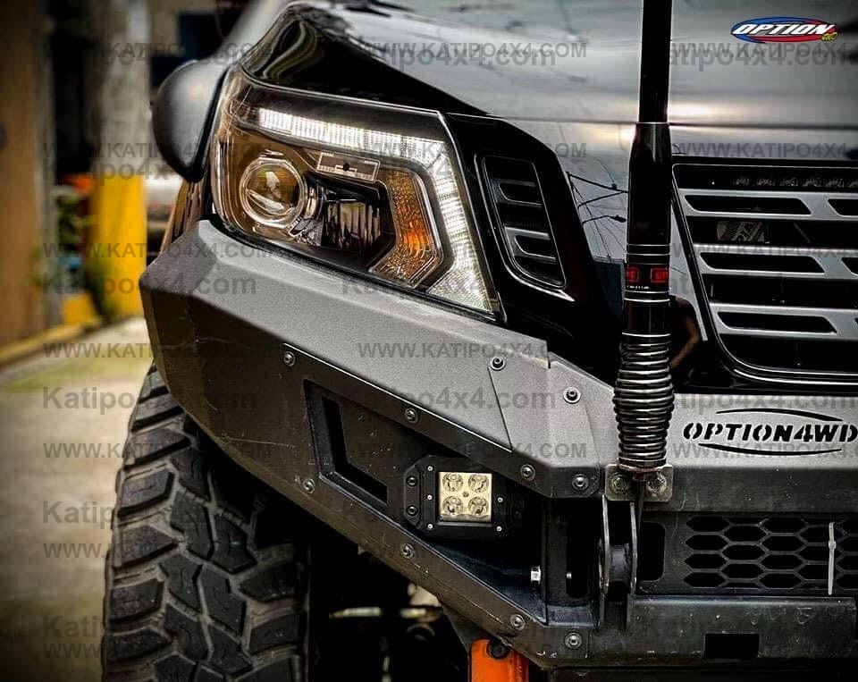 OPTION4WD - V.1 FRONT WINCH BAR - NISSAN NAVARA (2015-2019 )