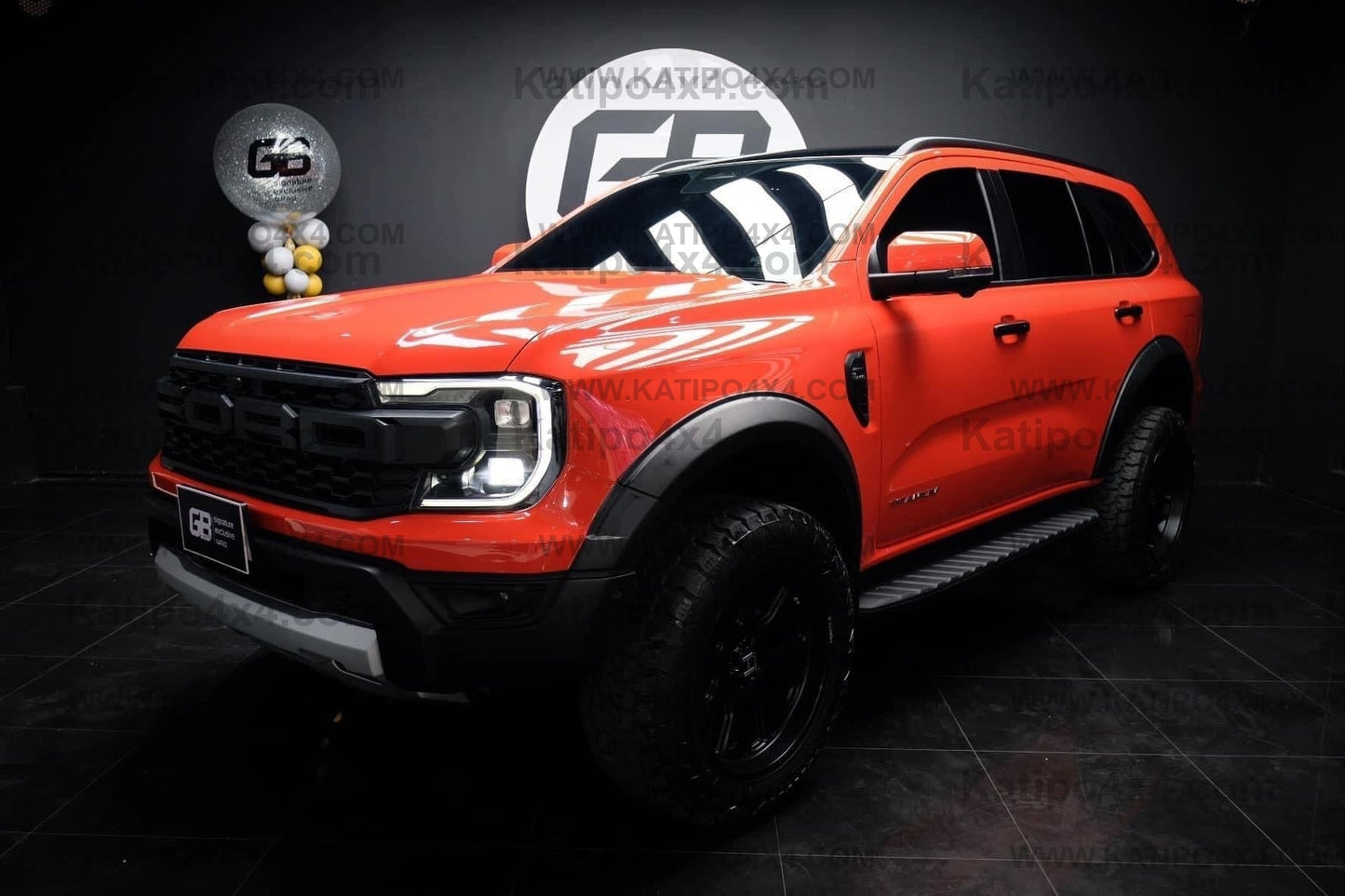NEXT-GEN EVEREST RAPTOR WIDE BODY KIT, FRONT BUMPER & REAL RAPTOR GRILL