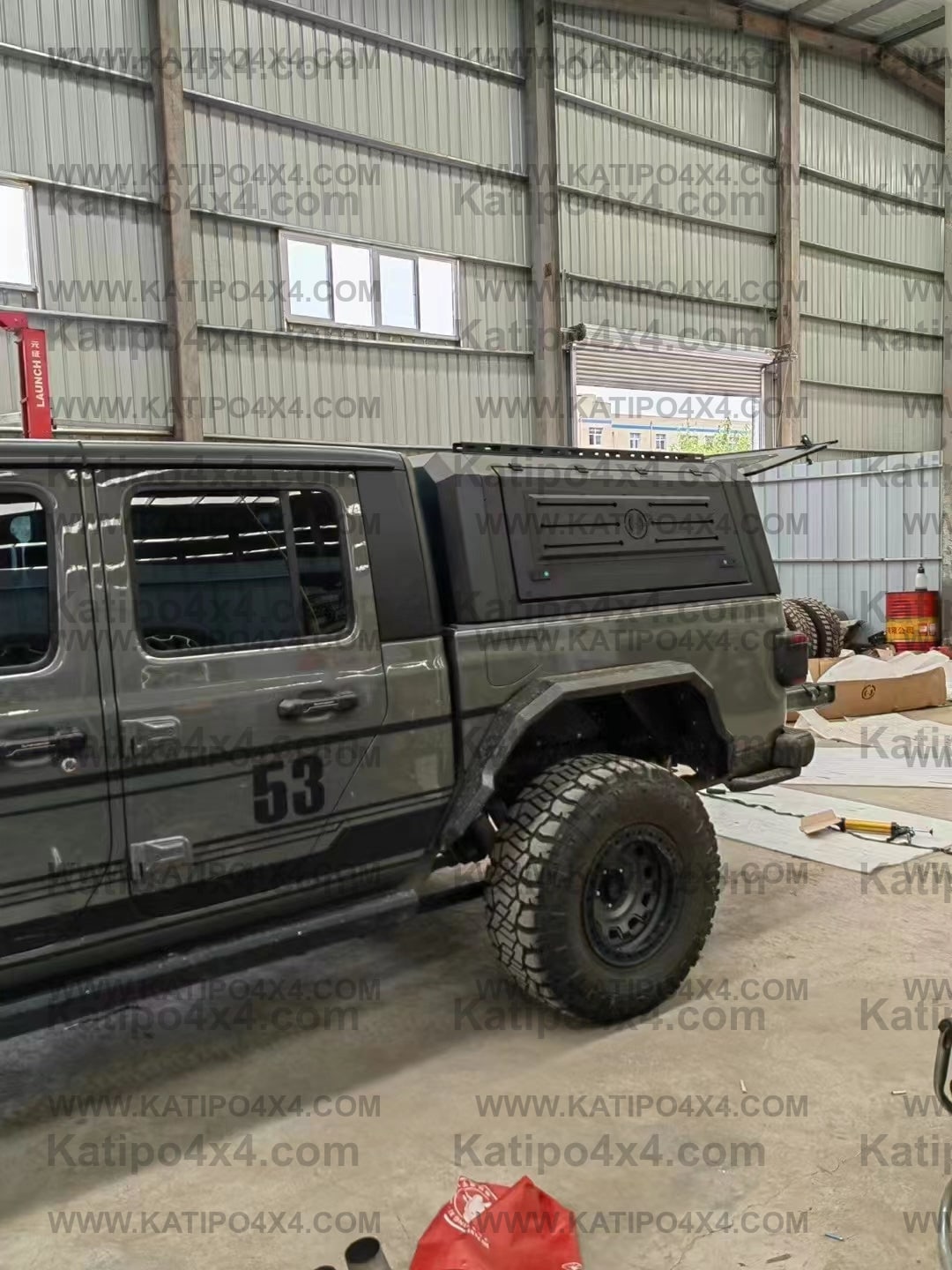 JEEP  Gladiator Heavy Duty Secure & Strong Lock-up ALUMINIUM Canopy