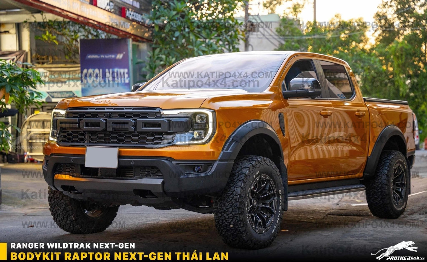 NEXT-GEN XLT, SPORT,  WILDTRAK - RAPTOR WIDE BODY KIT, FRONT BUMPER & REAL RAPTOR GRILL (  WORLDWIDE SHIPPING )