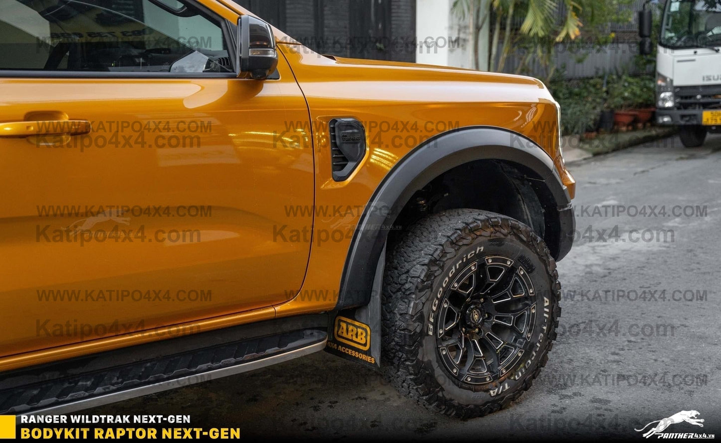NEXT-GEN XLT, SPORT,  WILDTRAK - RAPTOR WIDE BODY KIT, FRONT BUMPER & REAL RAPTOR GRILL (  WORLDWIDE SHIPPING )