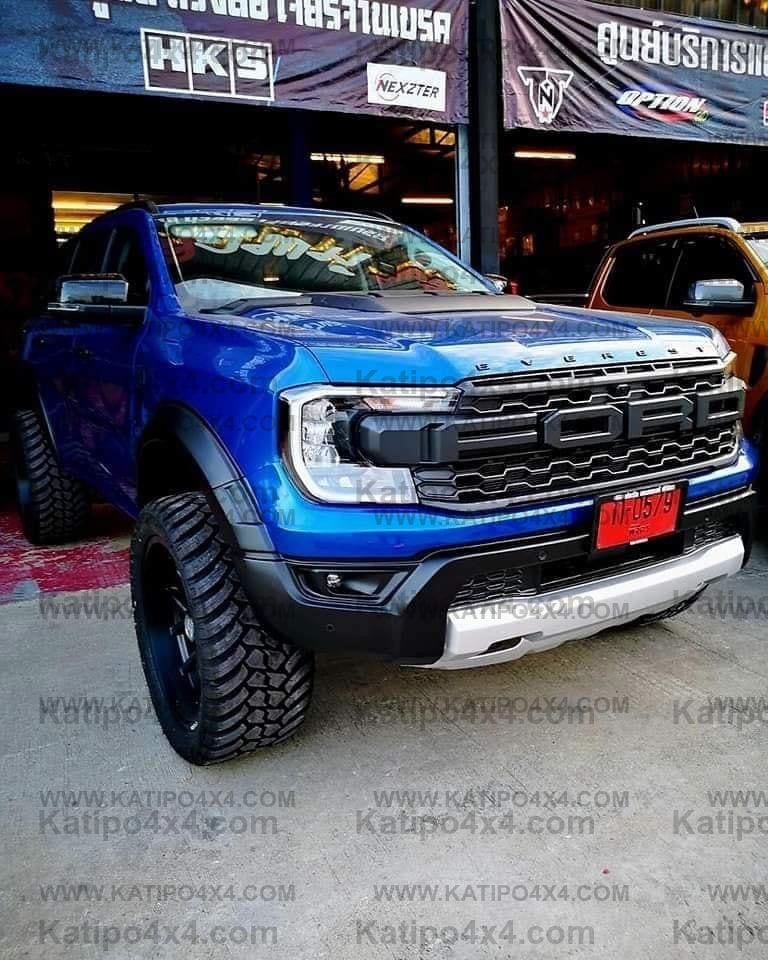 NEXT-GEN XLT, SPORT,  WILDTRAK - RAPTOR WIDE BODY KIT, FRONT BUMPER & REAL RAPTOR GRILL (  WORLDWIDE SHIPPING )