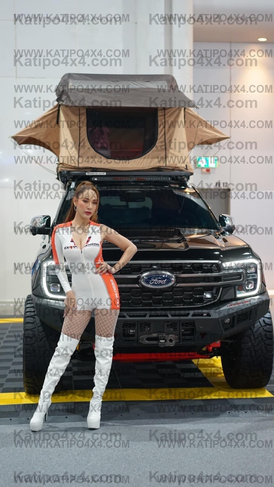 NEXT-GEN 2022+ OP-V1 FRONT WINCH BAR  - FORD RANGER & EVEREST ( IN STOCK NOW )