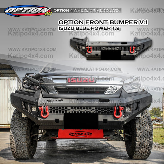 OPTION4WD - V.1 FRONT BAR ISUZU D-MAX ( 2016-2019 )