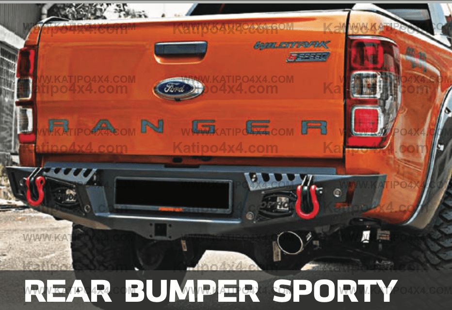 FORD RANGER – Rear bumper (Sport ) 3.5T towing 2012-2022 ( N.Z ONLY )