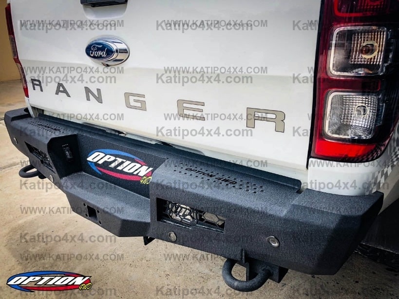 FORD RANGER - V.1  REAR BAR 3.5t Towing (2012-2022) N.Z ONLY