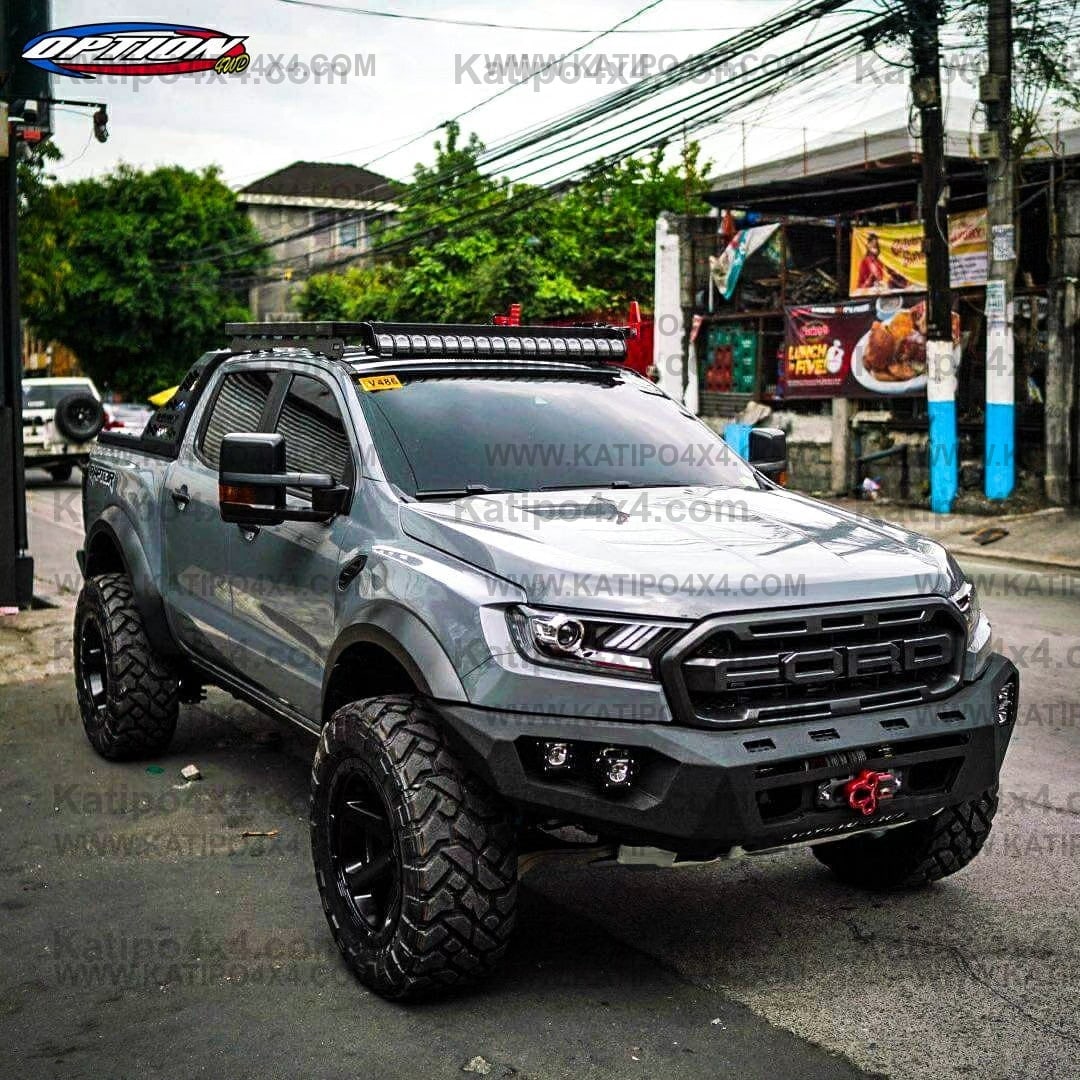V.2 FRONT WINCH BAR, RANGER RAPTOR ( 2018-2022 ) NEW ZEALAND ONLY