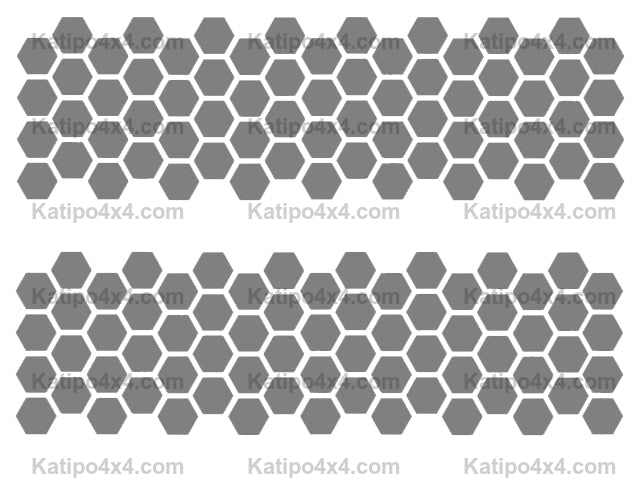 Honeycomb Side Sticker Rear Fender Sticker Car Sticker Suitable for any vehicle vinyl car wrap side graphic sticker decal