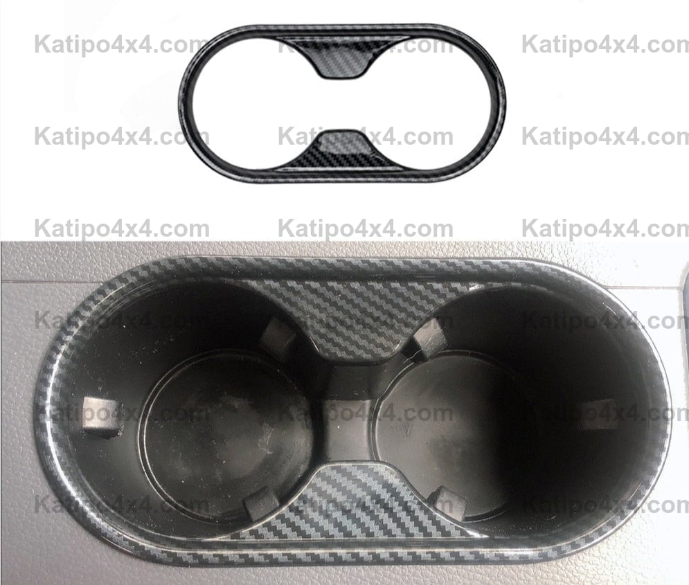 1pcs Cup Carbon Cover for Ford Ranger ( 2015 -2022 )