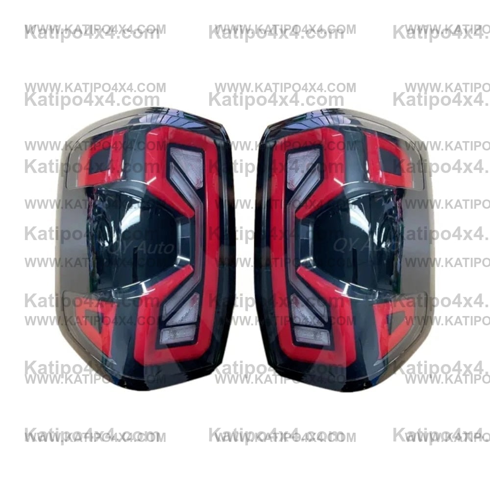 Truck 4x4 Car LED  Tail Lights Tail Lamps Turn Signal Fog Lamp Modified LED Taillight With Flowing Light For Ranger 2022 2023 T9