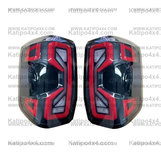 Truck 4x4 Car LED  Tail Lights Tail Lamps Turn Signal Fog Lamp Modified LED Taillight With Flowing Light For Ranger 2022 2023 T9