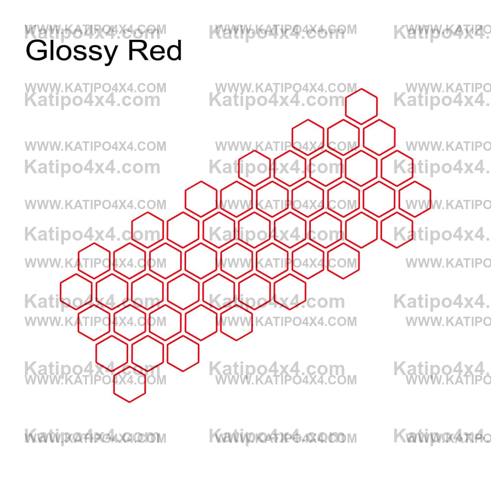 Car Graphics Honeycomb Open Style Sticker Auto Decor Tuning Car Side Sticker