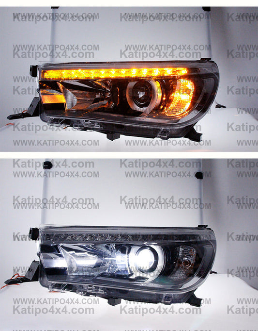 TOYOTA HILUX N80 LED HEADLIGHTS 2015-2019