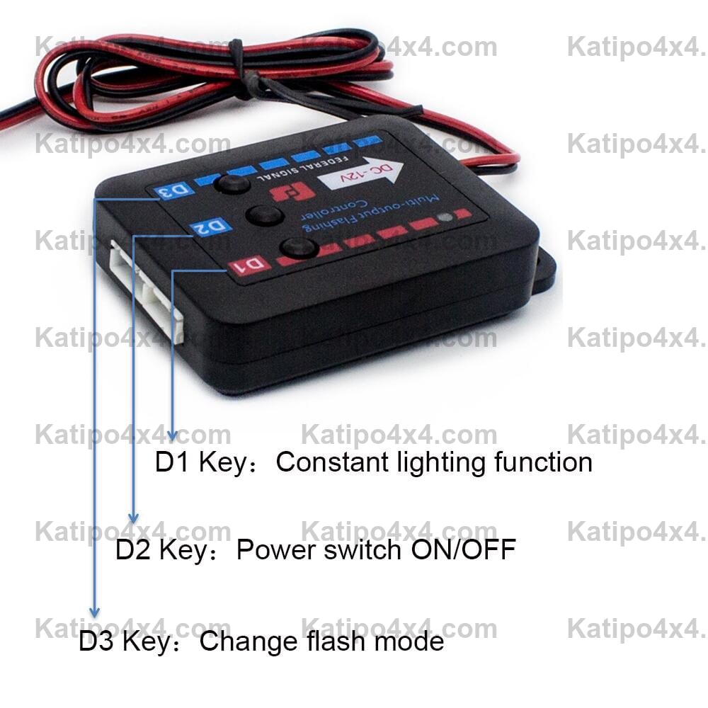 3 LED Car Front Grille Strobe Lights Flash Warning Lamp Red Blue Yellow Rescue Vehicle Emergency Flasher Signal Lighting ( FREE WORLDWIDE SHIPPING )