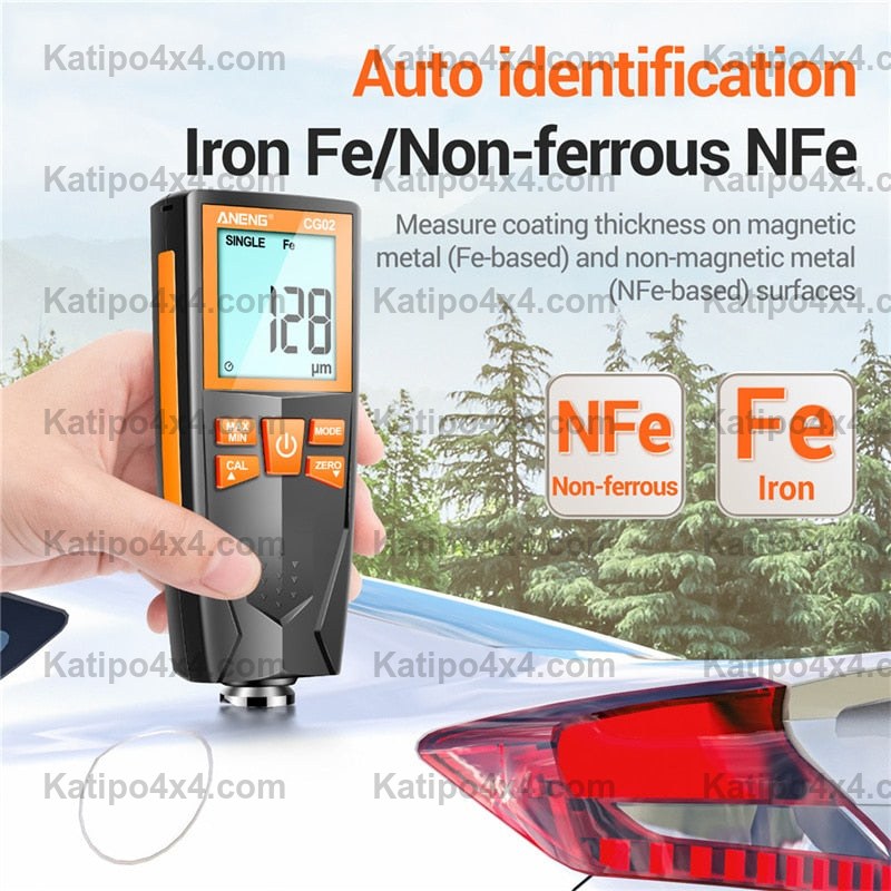 Paint Thickness Gauge Car Finish Coating Thickness Meter ( FREE WORLDWIDE SHIPPING )