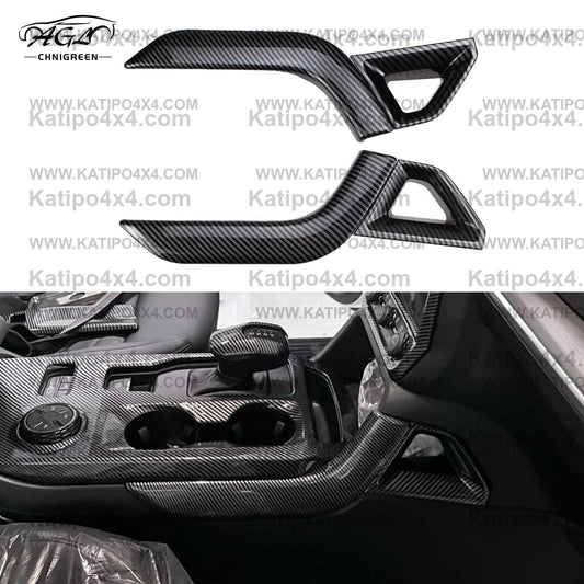 NEXT-GEN RANGER  & EVEREST Carbon Fiber Center Console Line Gear Shift Decorative Trim